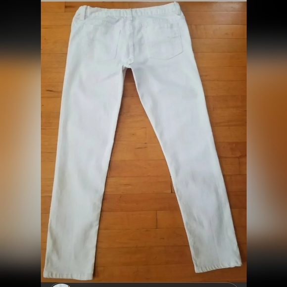 Rue 21 Women's White Jeans Size 9/10 Skinny/Slim - Picture 2 of 9